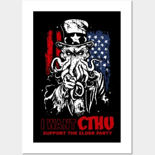 Vote Cthulhu Posters and Art